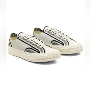 Converse Renew Chuck 70 Knit Unisex Egret Black Sneaker Shoes | NEW in BOX/NWT!!